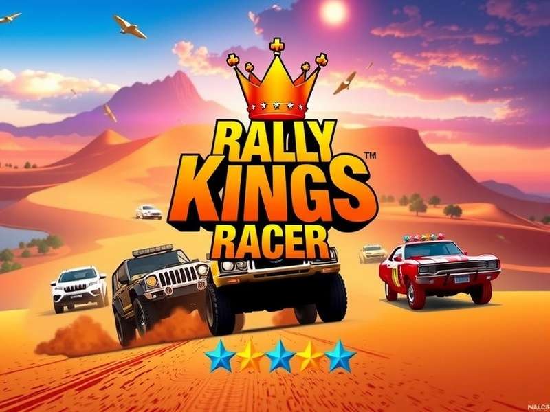 Rally Kings Racer Official Cover Art - Indian Rally Tracks & Cars